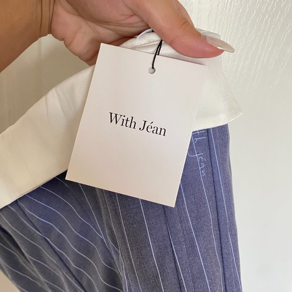 With Jean - NEW! With Jean Chloe Corset Mini Tuxedo Dress - Sz Small - Picture 11 of 13